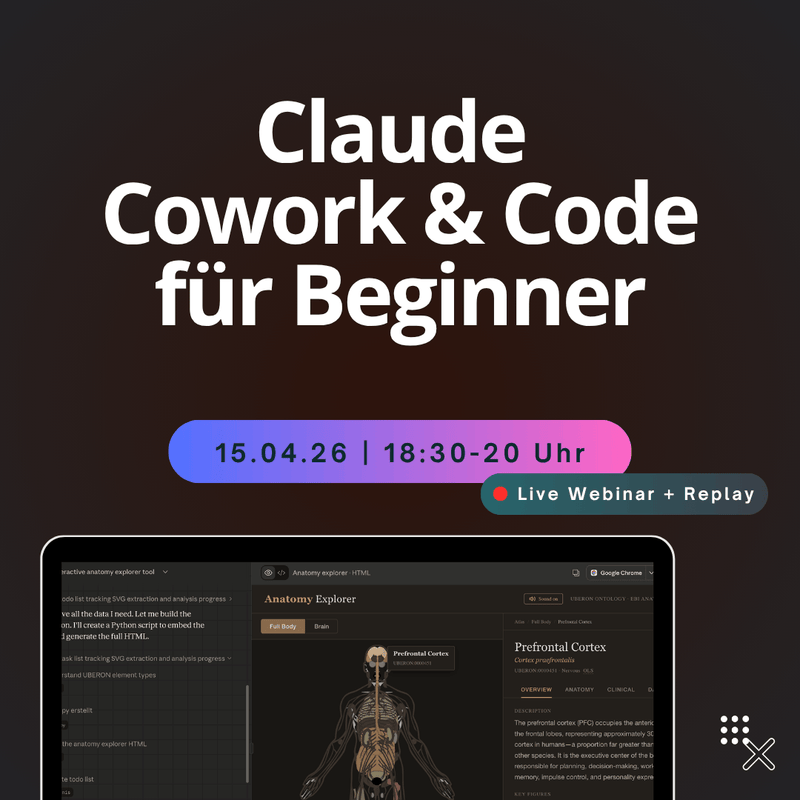 Webinar: Claude Cowork & Code für Beginner