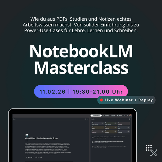 Webinar: NotebookLM Masterclass (Recording)